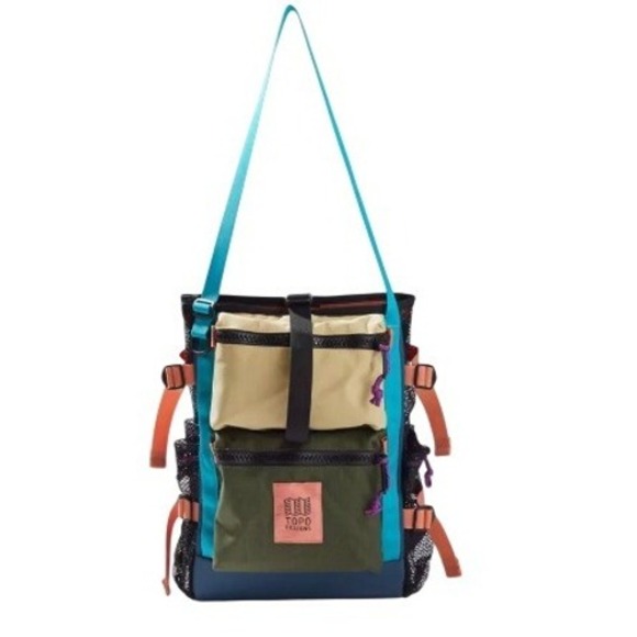 Topo Designs Other - Topo Designs River Pack Multi Colorblock Convertible Backpack Tote Bag